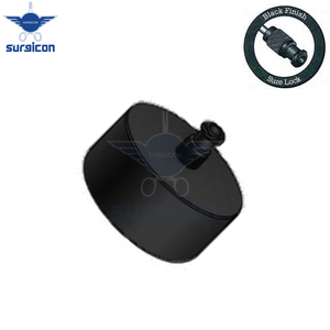 Holding Device Diameter 40 mm with Sure Lock Black Finish Surgical Holding Device with Secure <b>Locking</b> System - Product Image 6