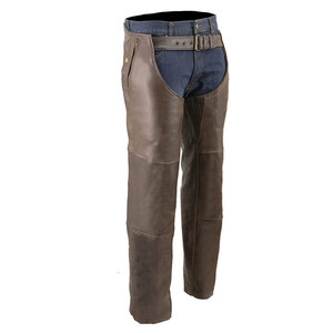 Chaps en cuir pour hommes, prix de gros abordable, design personnalisé, dernière collection, respirants - Product Image 1