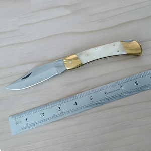 Wholesale High Quality Outdoor Hunting Camping Folding <b>Knife</b> New Natural <b>Bone</b> <b>Handle</b> Pocket Survival Folding <b>Knife</b> 2026 Model - Product Image 2