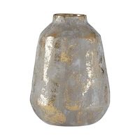 Vase en métal moderne de luxe METAL WAVE - Écologique, durable, facile à nettoyer pour la maison, le bureau, le salon - Meubles pour améliorer la décoration de la maison