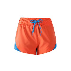 PUFFIN SPORTS Custom OEM ODM High Quality Blocked Women's Sport Shorts Elastic Waist Quick Dry Knitted Fabric Regular Fit - Product Image 2