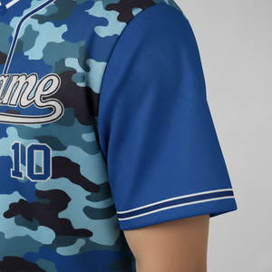 Uniformes de Béisbol Sublimables Baratos al por Mayor, Camisetas Transpirables de Poliéster Blancas para Equipos, Uniformes de Béisbol para Adultos, Kit de Uniforme de Softbol - Product Image 3