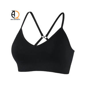 Soutiens-gorge de sport pour femmes, légers et respirants, pour la gym et les activités sportives, avec fines bretelles, soutien-gorge de yoga, grandes tailles - Product Image 6