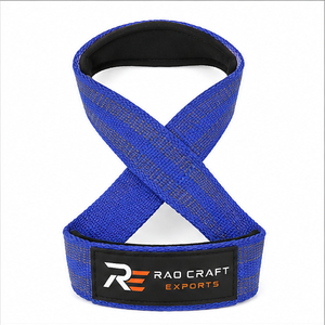 Correas de alta resistencia en forma de 8 que proporcionan un agarre seguro, un control mejorado y un soporte confiable durante sesiones intensas de levantamiento de pesas. - Product Image 5