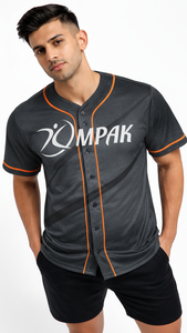 Camiseta de Béisbol Sublimada Personalizada de Manga Corta - 100% Poliéster, Rendimiento y Comodidad para Equipos/Clubes y Uso Diario - Product Image 5