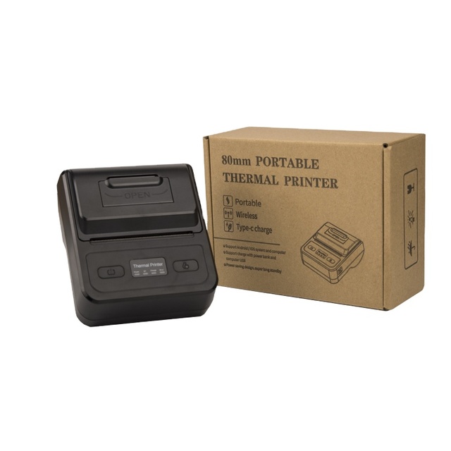 High Performance Wireless 80mm Thermal Printer Mechanism Direct Thermal Printing Technology Printer