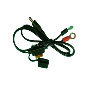 Câble d'extension DC mâle SPT-1 18AWG 300V 105°C avec borne annulaire 5,5x2,1 8,5 mm, assemblage de câble en cuivre, câble d'alimentation DC - Product Image 1
