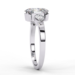 Anillo de Compromiso y Boda Solitario Ovalado de 1.30 CTW con Diamante Cultivado en Laboratorio CVD, Certificado IGI, Oro de 14K/18K con Baño de Rodio, Joyería Personalizada - Product Image 4