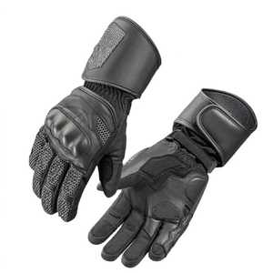 Guantes de Motociclista de Cuero 100% Auténtico, de Dedo Completo, Gran Venta, Guantes de Cuero del Mejor Material, Nuevo Diseño - Product Image 5