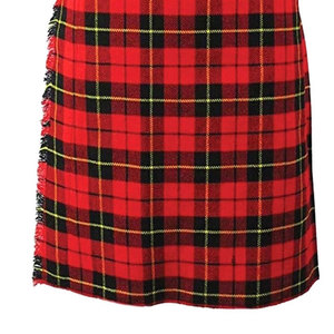 Kilt Tradicional Escocés a Cuadros para Hombre, Mezcla de Lana Acrílica Suave, para Ceremonias, Reuniones y Uso Diario - Product Image 3