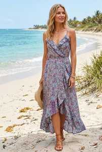 Fabricant en gros, personnalisation de la marque propre, faible MOQ, service de conception de vêtements, vêtements de haute qualité, robes longues pour femmes - Product Image 2