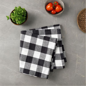 Toallas de Cocina de Algodón 100% Tejido Absorbente de la India con Diseño de Rayas Teñidas con Hilo, Suaves y de Secado Rápido al Mejor Precio - Product Image 6