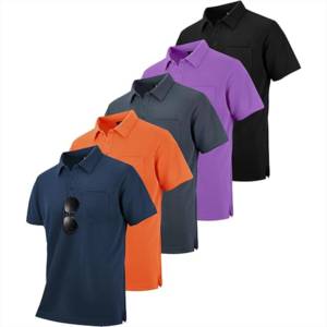 Prix de gros, polos pour hommes personnalisés, best-sellers, nouvelle mode, avec faible MOQ - Product Image 3