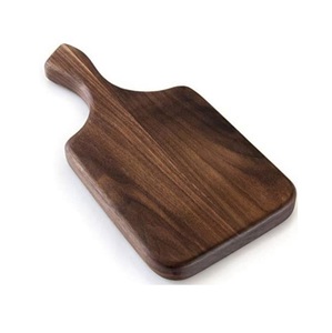 Tabla de cortar de madera premium para cocina, tabla de cortar de madera maciza, apta para alimentos, para carne, verduras, pan, queso y frutas - Product Image 2