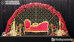 ฉากตกแต่งเวทีสุดหรูพร้อมแผงฉากหลังประดับเทียน ฉากหลังงานเลี้ยงตอนเย็นสุดงดงาม ฉากหลังเวทีตกแต่งด้วยเทียนสุดเก๋จากสหรัฐอเมริกา - Product Image 2