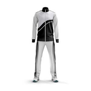 Conjunto Deportivo para Hombre, Chaqueta con Cierre Completo y Cuello Alto, Diseño con Bloques de Color, Transpirable, de Poliéster, para Otoño - Product Image 4