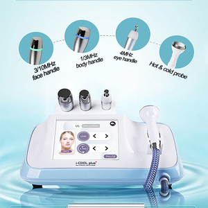 Penggunaan di Rumah I-Cool Plus Perangkat Tetesan Air Ultrasonik Pengencang Wajah Anti Penuaan Pengecil Pori-pori Mesin Kecantikan - Product Image 3
