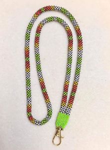 Cordón para tarjeta de identificación hecho a mano con cuentas estilo bohemio para mujer, elegante soporte para credencial, collar a precio económico. - Product Image 4