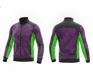 Chaqueta Deportiva de Sublimación Completa de Alta Calidad, Ropa para Correr y Fitness, Cálida, Transpirable y de Secado Rápido |   Tallas Hombre Mujer Juvenil - Product Image 3