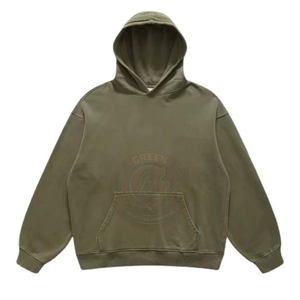 Sudadera con Capucha de Estilo Vintage para Hombre, Suave Felpa de Algodón, Corte Holgado para Moda Urbana - Product Image 6