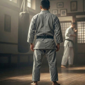 Kimono de Judo 100% Coton Haute Performance pour Entraînements Intenses – Respirant, Léger, Tissu Robuste, Coupe Longue - Product Image 5