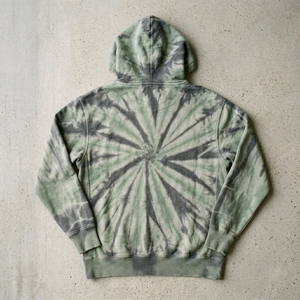 Sudadera con Capucha para Hombre, Color Verde Salvia y Gris, Estilo Tie Dye, Personalizada, Streetwear, Oversize, Unisex, Felpa Suave, OEM, ODM, Ropa al por Mayor - Product Image 6