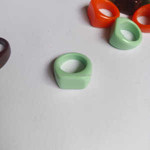 Design Resin Finger <b>Rings</b> with Multi Colors New Design Wedding Engagement and Gift Jewelry Party Wear Finger <b>Rings</b> - Product Image 6