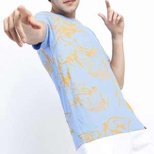 Modern Vintage Front Custom Statement <b>Men</b> <b>Silk</b> Screen Printed Short Sleeve T <b>Shirt</b> Regular Fit 100% Cotton Knitted Breathable - Product Image 6