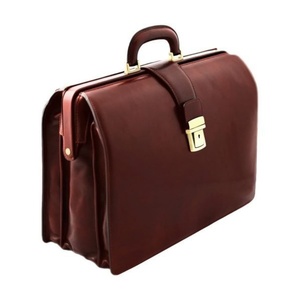 Classic Genuine Brown Leather Office Briefcase for Men with Luxury Professional Business Design Wholesale Supplier - Product Image 2