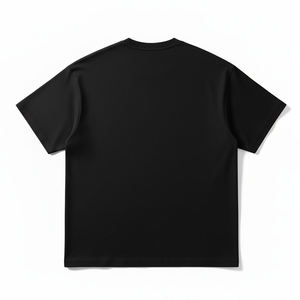 เสื้อยืดโอเวอร์ไซส์ผู้ชาย ล้างสีแบบแอซิด ประดับเพชรเม็ดเล็กๆ ลายกราฟิก DTG ผ้าฝ้าย แต่งยับๆ สไตล์ลำลองสำหรับฤดูร้อน เสื้อผ้าสั่งทำพิเศษ - Product Image 2
