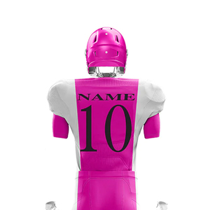 Adult American Football Uniform Full Set Custom Team Jersey Pants Short Sleeves Breathable Sports Apparel Custom Colors Logo - Product Image 4