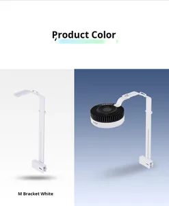 Soporte de Cristal en Forma de L con Altura Ajustable para Focos <span class=keywords><strong>LED</strong></span> de <span class=keywords><strong>Acuario</strong></span>, Soporte para Lámpara de Reptiles - Product Image 2