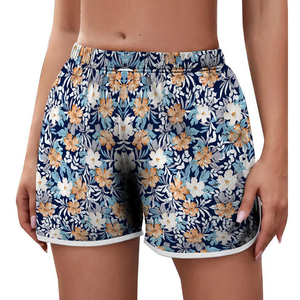 Wholesale Plus Size <b>Women's</b> Wear <b>Compression</b> Workout Breathable 3D Sublimation Printing <b>Shorts</b> For <b>Women</b> Latest <b>Women's</b> <b>Short</b> - Product Image 1