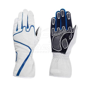 Gants de course en gros pour hommes – Gants de conduite haute performance en tissu extensible avec paume renforcée pour événements de motorsport et pilotes de piste - Product Image 2