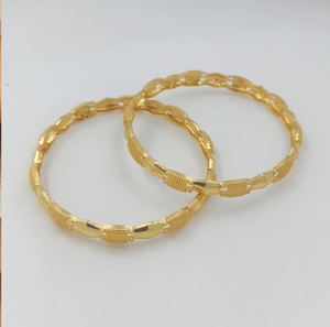 Divyoro Gold Plated <b>Copper</b> Alloy Bangles <b>Bracelets</b> Classic Women's Jewelry Mesh Pattern Party Gift Occasions All Religious Types - Product Image 1