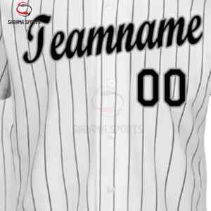 Baseball Jersey Lightweight Performance Fabric Baseball Jersey Custom Made Team <b>Sports</b> <b>Apparel</b> Baseball Jersey - Product Image 3