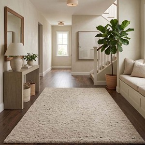 Alfombra Tejida a Mano, Alfombra Suave de Felpa para Sala de Estar, Alfombra Minimalista Nórdica para Dormitorio, Decoración del Hogar, Estilo Lujoso y Acogedor para Interiores - Product Image 3