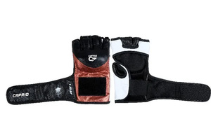 Gants de grappling à doigts ouverts de la série MMA Ron, avec logo personnalisé, OEM, marque privée, pour l'entraînement, le sparring et le combat en MMA - Product Image 3