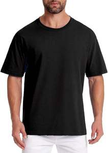 Camiseta de Algodón Lisa para Hombre, Tela Suave Premium, Logotipo Personalizado, Fabricante Mayorista 2026 - Product Image 2