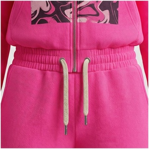 Conjunto Deportivo de Mujer con Capucha y Cremallera Rosa, Pantalones y Sudadera con Estampado Digital de Manga Larga, Ropa Casual para Otoño - Product Image 5