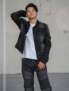 Veste en jean classique pour homme – Veste en denim haut de gamme pour homme avec un design intemporel, une coupe confortable et un style streetwear décontracté - Product Image 6