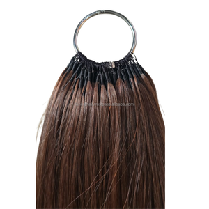 Extensiones de Cabello Remy Premium, Paquetes de Cabello Tejido a Crochet, Natural 1b, Rubio Castaño # Cabello Humano 613 100% con Cutícula Alineada y Puntas Completas - Product Image 3