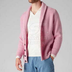 Cardigan pour homme en tricot doux, style boutonné, décontracté, streetwear, mode hiver quotidienne - Product Image 3