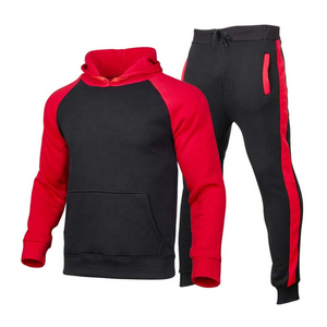 Conjunto Deportivo para Hombre al por Mayor, Sudadera con Capucha de Algodón y Felpa, Pantalones Deportivos con Cierre Completo, Personalizable - Product Image 5