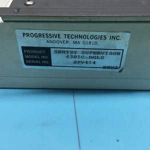 Progressive Technologies PTI 4301C-DGLS Sentry - Équipements et pièces semi-conductrices d'occasion fiables et mondialement reconnus - Product Image 4