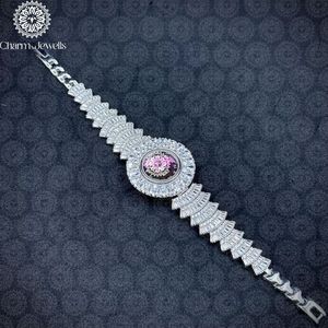 Montre de luxe pour homme Charm Jewells en acier inoxydable, boîtier de 40 mm, accent diamant, verre saphir, mouvement mécanique analogique, 10 bars - Product Image 5