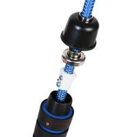 Cordes à sauter de haute qualité pour la vitesse |   Entraînement de fitness léger avec longueur réglable, matériaux en nylon et PVC, unisexe