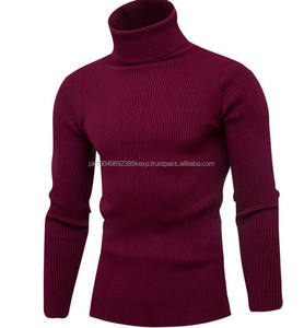 Pull à col roulé d'hiver pour hommes Chemise à manches longues Pull épais et chaud - Product Image 6