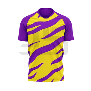 Custom Soccer Jersey Heat-Transfer Printed Football Shirt Breathable Quick Dry Athletic Performance Sportswear Uniform - Product Image 5