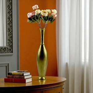 Decor Gold <b>Mini</b> Flower Vase Aluminium Metal Bud Vase for <b>Table</b> Living Room Office & Centerpiece Decor - Product Image 5